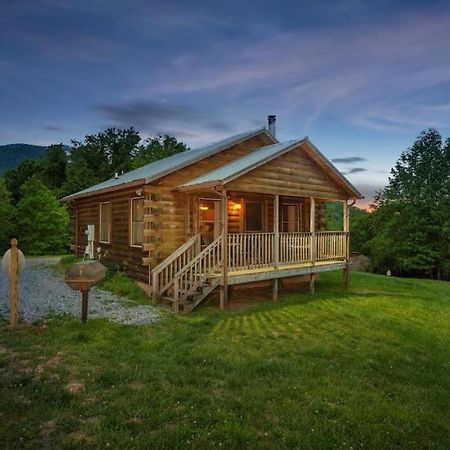 Log Cabin Stunning Mountain Views On 12 Acres Candler Eksteriør billede
