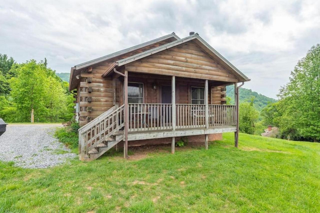 Log Cabin Stunning Mountain Views On 12 Acres Candler Eksteriør billede