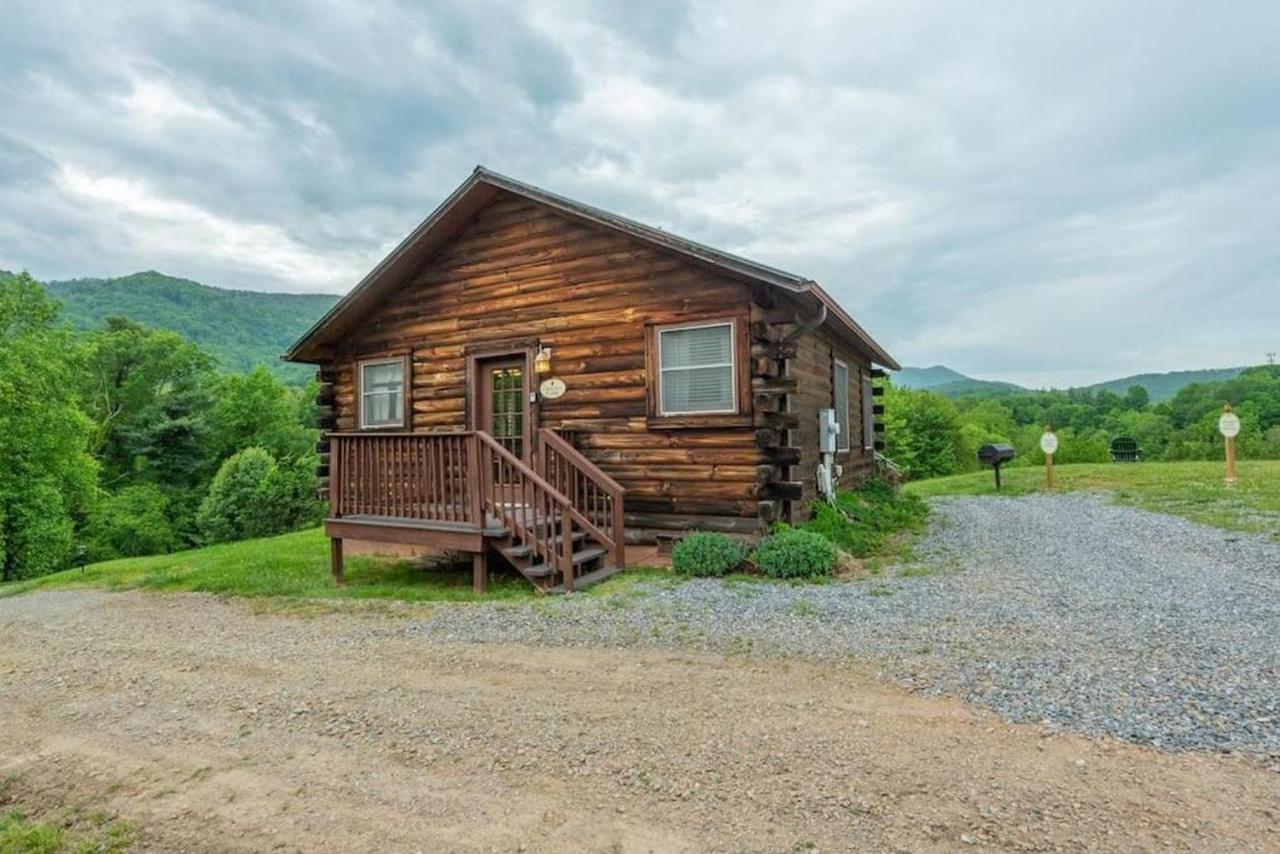 Log Cabin Stunning Mountain Views On 12 Acres Candler Eksteriør billede