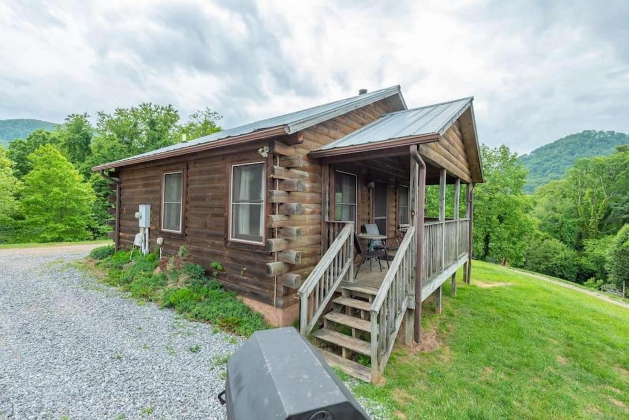 Log Cabin Stunning Mountain Views On 12 Acres Candler Eksteriør billede